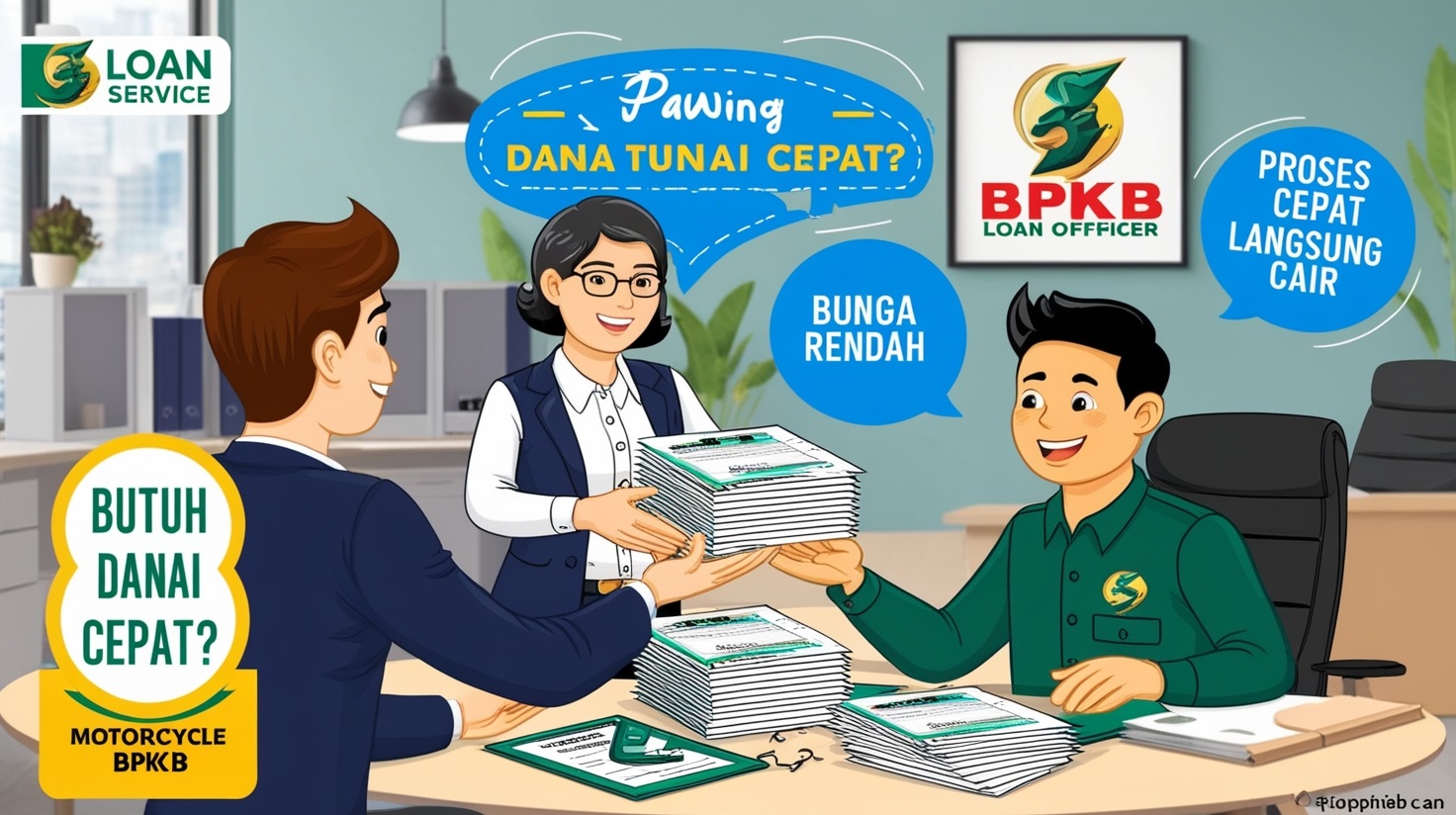 Cara gadai bpkb motor