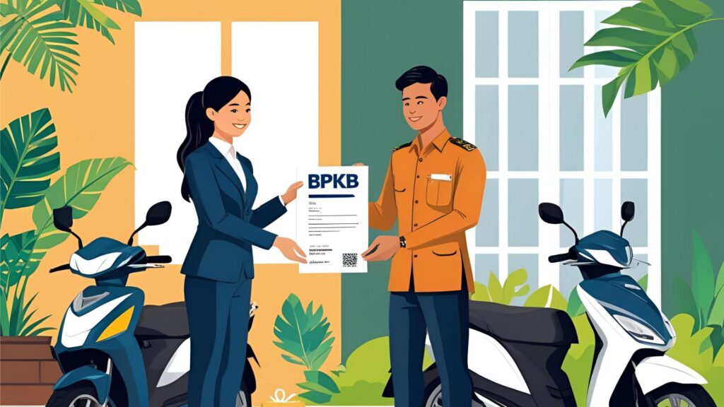 gadai BPKB motor di Pondok Cabe Udik Pamulang Tangerang Selatan