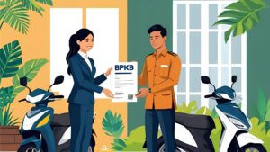 gadai BPKB motor di Pondok Cabe Udik Pamulang Tangerang Selatan