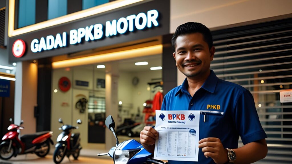 Gadai BPKB Motor di Serua Ciputat